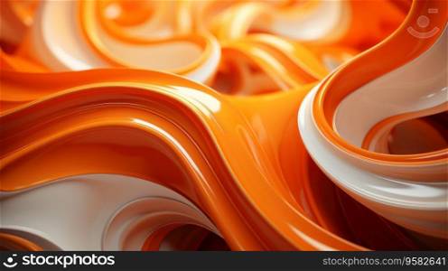 An abstract orange background, meticulously crafted to exude warmth, complexity, and intricate beauty, awaits your exploration.