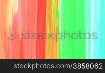 An abstract, painterly, streaky texture with rainbow colors that can be composited over your footage to add interest and style. Please see my large collection of film textures and effects for more clips like this.