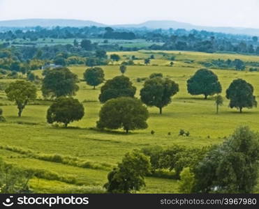 an agricultural land and village, Nilkantheshwar, Maharasthra, India