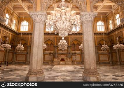 An ancient palace of the Nizams of the Hyderabad India