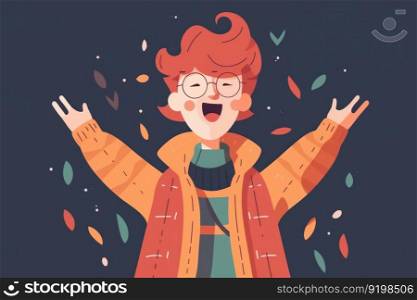An April Fool’s Day celebration with people dressed in cartoonish and humorous outfits. The image captures the playful and optimistic spirit of the holiday. AI Generative. 