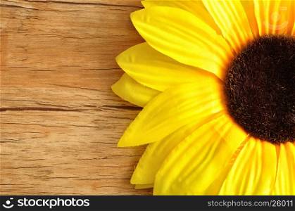 An artificial sunflower