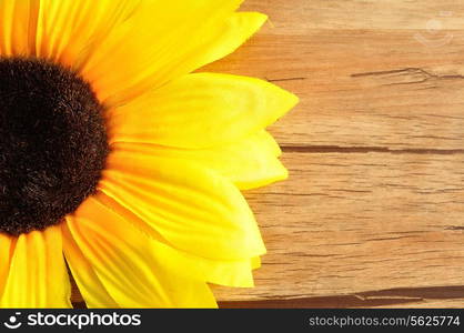 An artificial sunflower