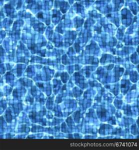 An image of a beautiful blue pool water background