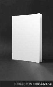 An image of a blank book cover mockup