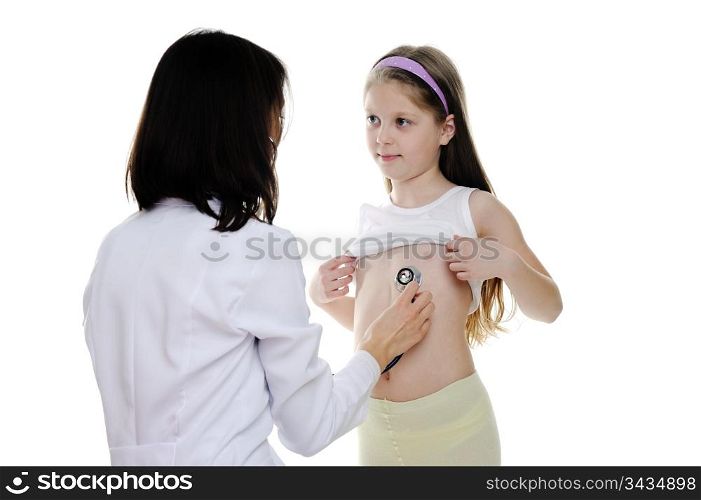 An image of a doctor and a patient