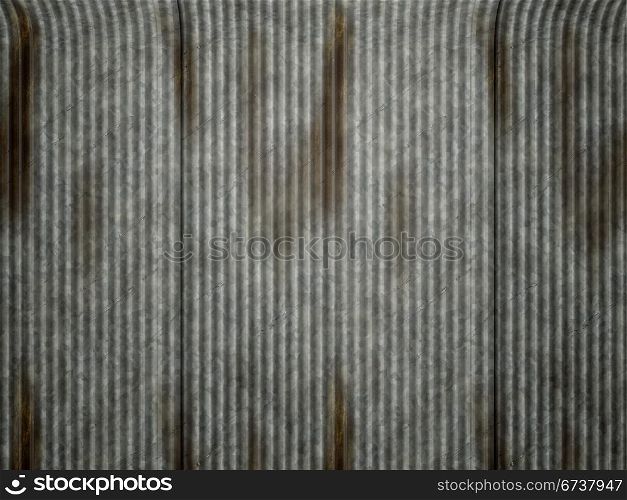 An image of a nice corrugated iron background