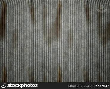 An image of a nice corrugated iron background