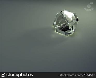 An image of a nice single diamond