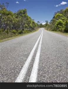 An image of a road in Australia