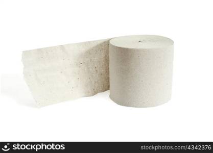 An image of a roll of toilet paper