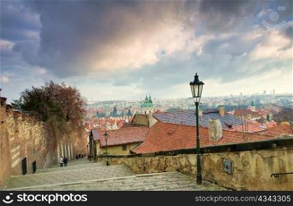 An image of beautiful old city of Prague
