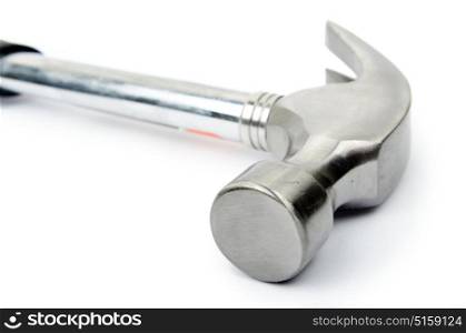 An image of hammer on whitw backgraund