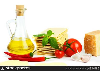 An image of mediterranian food on a table