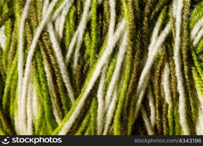 An image of wool thread close up