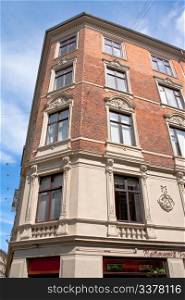 An old architecture in Copenhagen