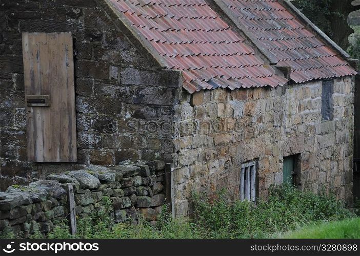 An old barn.