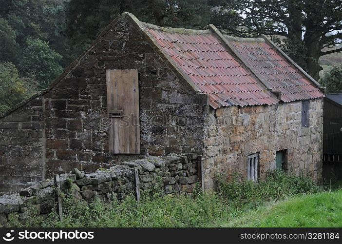 An old barn.
