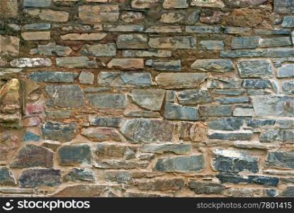 an old dirty and grungy stone wall background. old stone wall