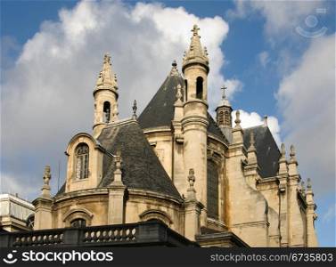 An old stone church, Paris, France