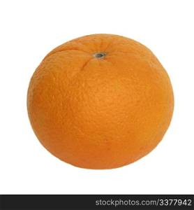 An orange isolated on white
