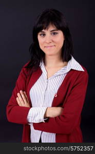 an young beautiful woman close up portrait