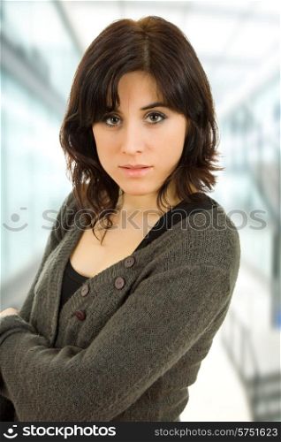 an young sensual and beautiful woman portrait