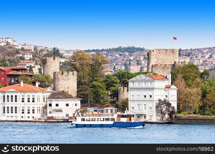 Anadolu Hisari (Anatolian Castle) in Istanbul, Turkey