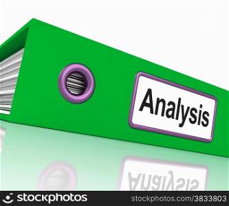 Analysis File Contains Data And Analyzing Documents. Analysis File Containing Data And Analyzing Documents