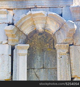 anatolia from the hill in asia turkey termessos old architecture and nature