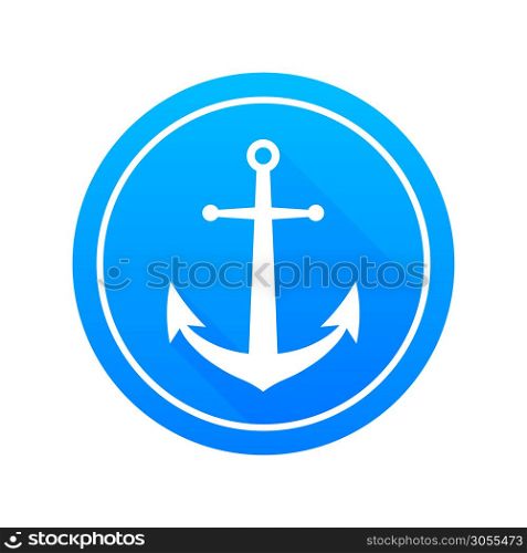 Anchor Icon Symbol. Premium Quality. Vector stock illustration. Anchor Icon Symbol. Premium Quality. Vector stock illustration.
