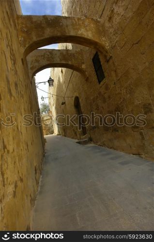 ancient architecture of malta, in gozo island