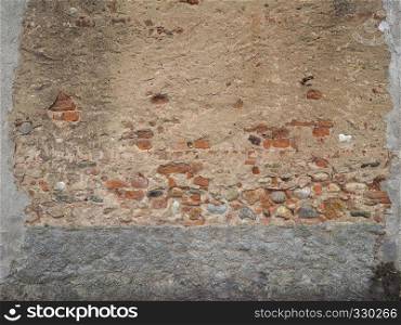 ancient brick and mortar wall useful as a background. ancient brick and mortar wall background
