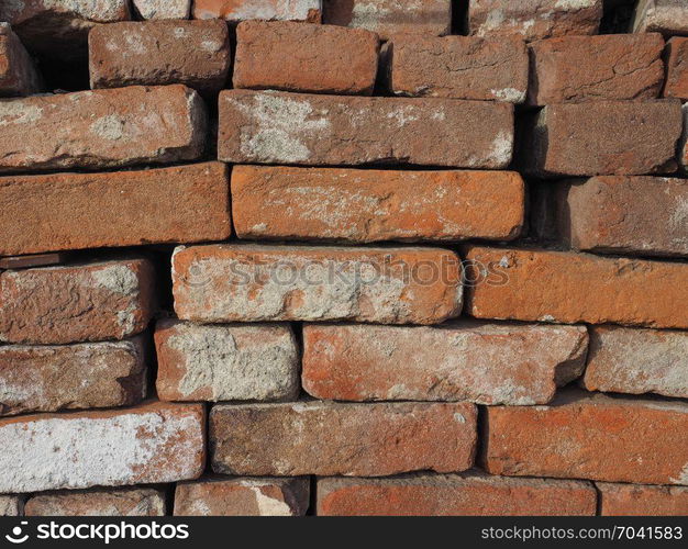 ancient brick wall background. ancient brick wall useful as a background