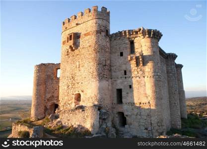Ancient castle in ruins located in the north of Caceres. In Spain