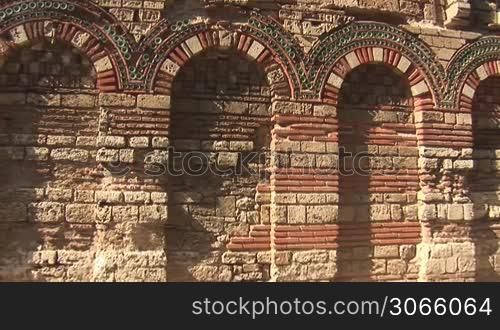 ancient church in Nessebar - historical city in Bulgaria