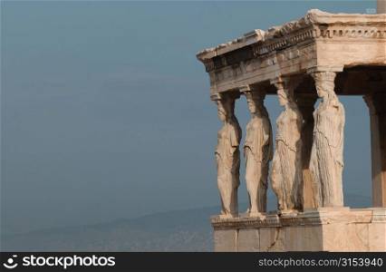 Ancient historical building in Athens, Greece