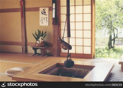 Ancient Japanese Tea House