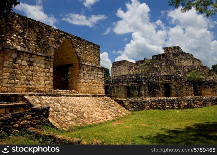 Ancient Maya city of Ek Balam, Yucatan, Mexico