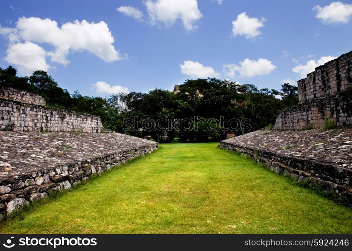 Ancient Maya city of Ek Balam, Yucatan, Mexico