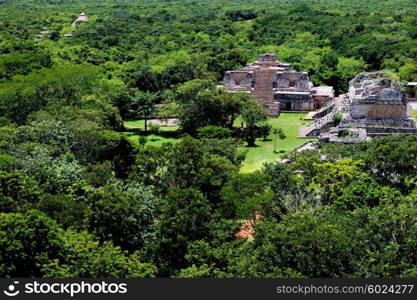 Ancient Maya city of Ek Balam, Yucatan, Mexico