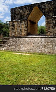 Ancient Maya city of Ek Balam, Yucatan, Mexico