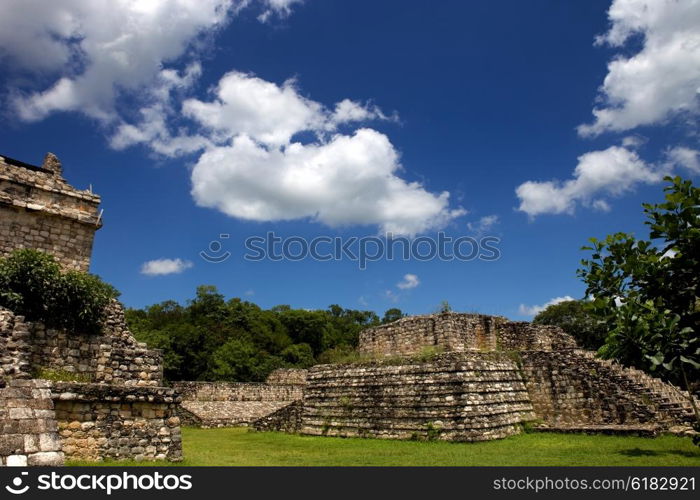 Ancient Maya city of Ek Balam, Yucatan, Mexico