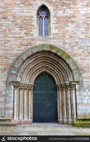 Ancient metal entrance to catholic church in Germany&#xA;
