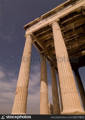 Ancient ruins in Athens Greece