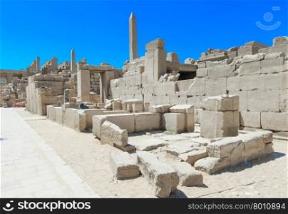 Ancient ruins of Karnak temple in Egypt&#xA;&#xA;