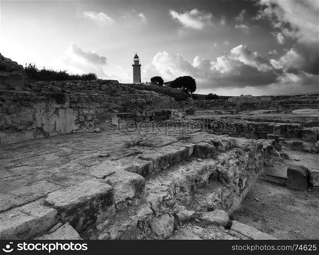 Ancient Ruins Of Kato Pafos, Paphos City, Cyprus