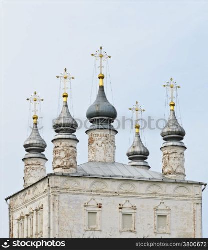 Ancient Russian Orthodox church in Pereslavl-Zalessky, Russia