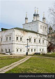 Ancient Russian Orthodox church in Pereslavl-Zalessky, Russia