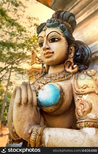 Ancient sculpture on Sri Lanka
